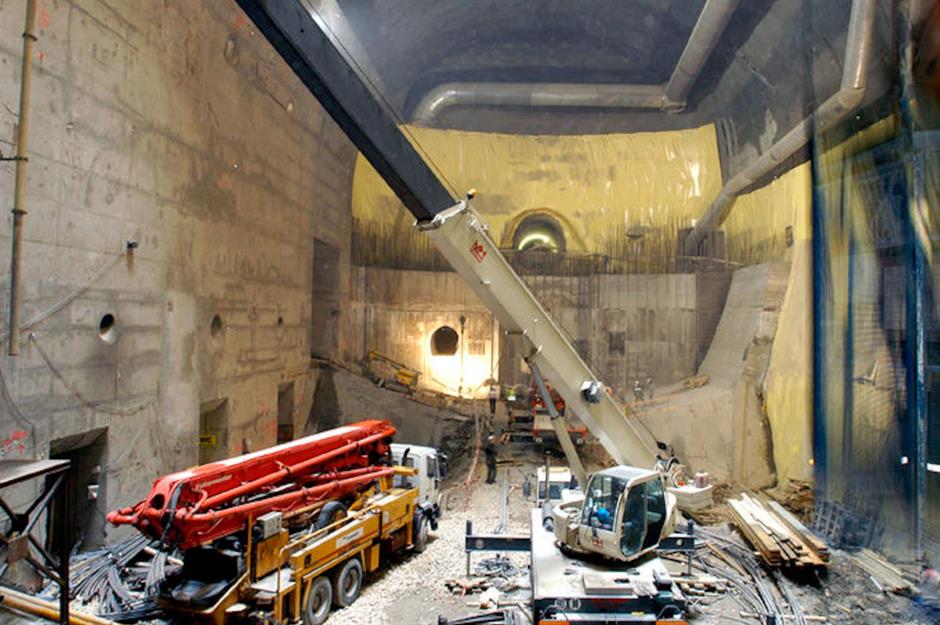 =19. CERN tunnels and caverns, Switzerland: cost unknown